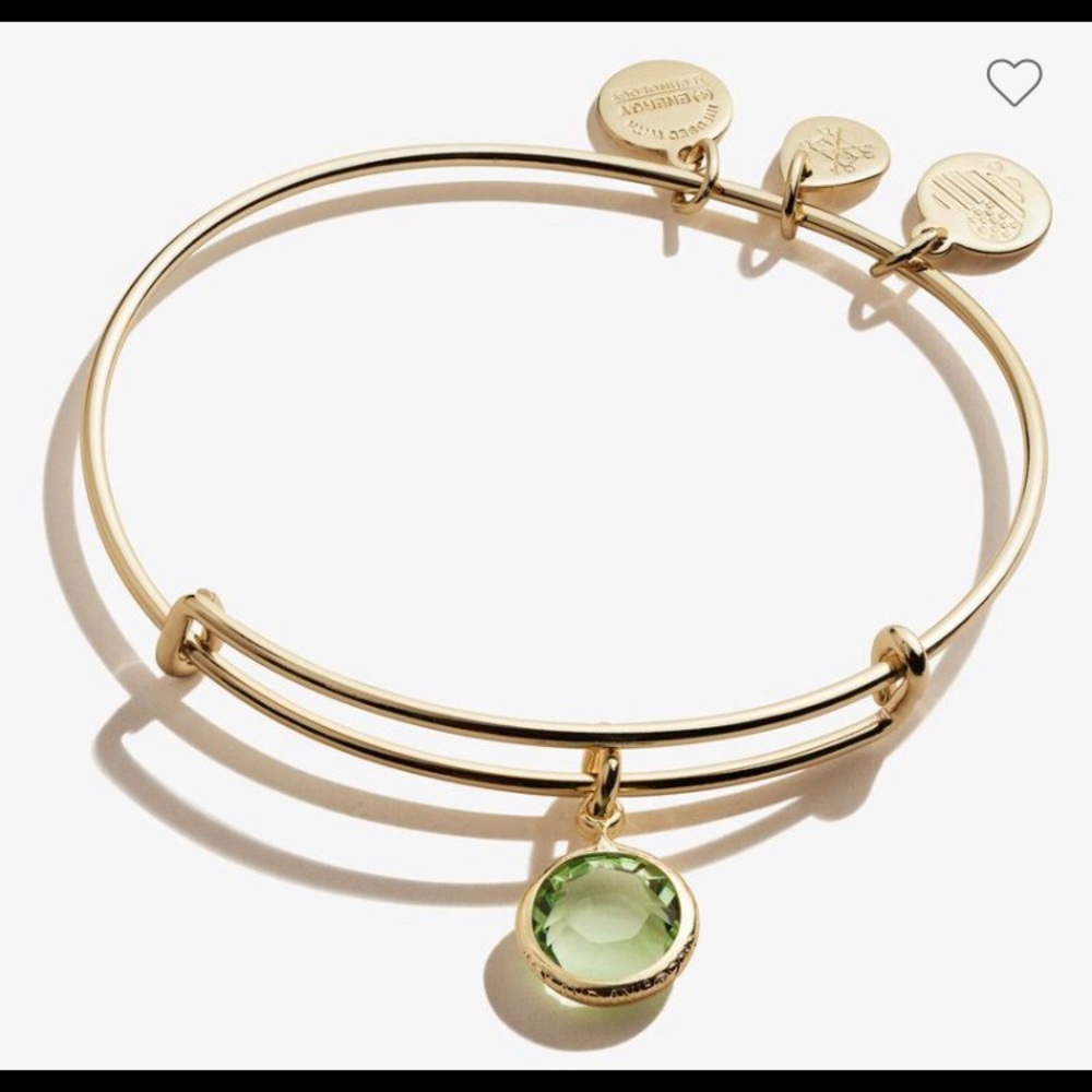 Alex and Ani Peridot bracelet